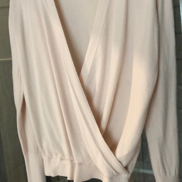 NWT Blush Wrap Sweater - Picture 3 of 3